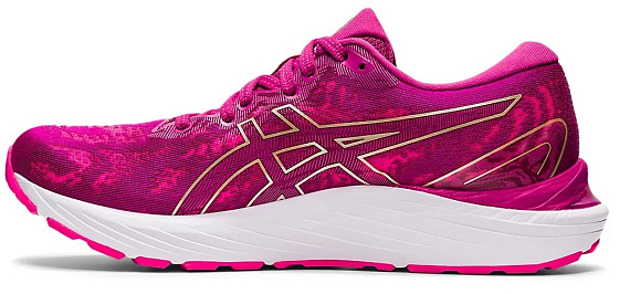 Кроссовки женские ASICS Gel-Cumulus 23 Fuchsia Red/Champagne - Фото 4 большая