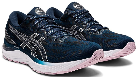 Кроссовки женские ASICS Gel-Cumulus 23 French Blue/Pure Silver - Фото 2 большая