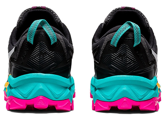 Кроссовки женские ASICS Gel-Fujitrabuco 8 Black/White - Фото 5 большая