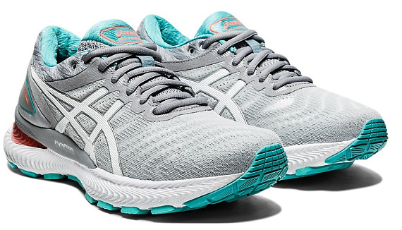Кроссовки женские ASICS Gel-Nimbus 22 Sheet Rock/White - Фото 7 большая