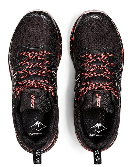 Кроссовки женские ASICS Fujitrabuco Lyte Graphite Grey/Black - Фото 3 большая