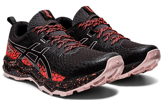 Кроссовки женские ASICS Fujitrabuco Lyte Graphite Grey/Black - Фото 7 большая