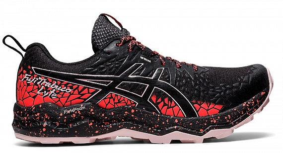 Кроссовки женские ASICS Fujitrabuco Lyte Graphite Grey/Black - Фото 1 большая