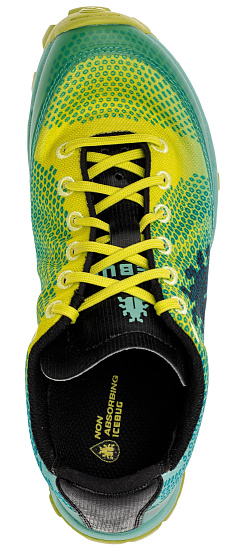 Кроссовки женские Icebug Acceleritas7 RB9X Poison/Jade Mist - Фото 4 большая