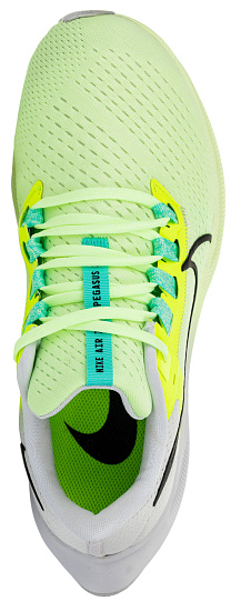 Кроссовки женские Nike Air Zoom Pegasus 38 Barely Volt/Volt/Aurora Green/Black - Фото 2 большая