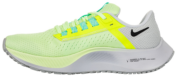Кроссовки женские Nike Air Zoom Pegasus 38 Barely Volt/Volt/Aurora Green/Black - Фото 5 большая