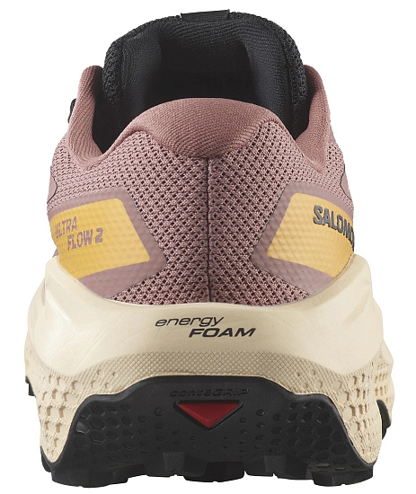 Кроссовки женские Salomon Ultra Flow 2 Gtx Burlwood/Tender Peach - Фото 6 большая