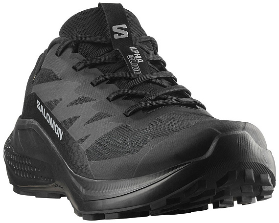 Кроссовки женские Salomon Alphaglide Gtx Black/Asphalt/Castlerock - Фото 2 большая