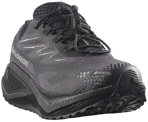 Кроссовки женские Salomon Aero Blaze 4 Grvl Gtx Black/Black - Фото 5 большая