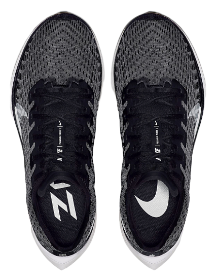 Кроссовки женские Nike Zoom Pegasus Turbo 2 Black/White/Gunsmoke/Atmosphere Grey - Фото 4 большая