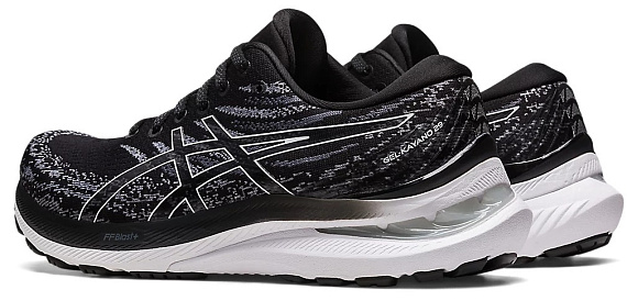 Кроссовки женские ASICS Gel-Kayano 29 Black/White - Фото 3 большая