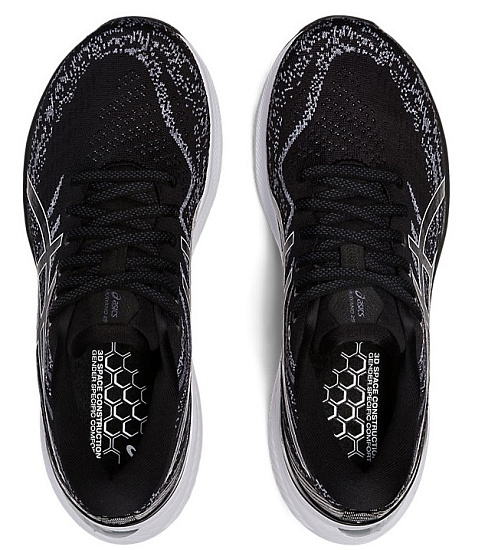 Кроссовки женские ASICS Gel-Kayano 29 Black/White - Фото 5 большая