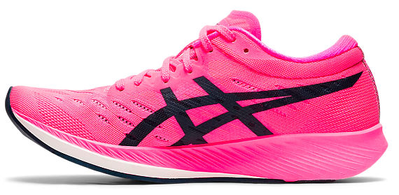 Кроссовки женские ASICS Metaracer Hot Pink/French Blue - Фото 6 большая