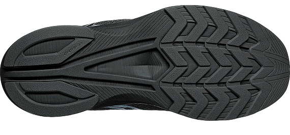 Кроссовки женские Saucony Axon 3 Triple Black - Фото 4 большая