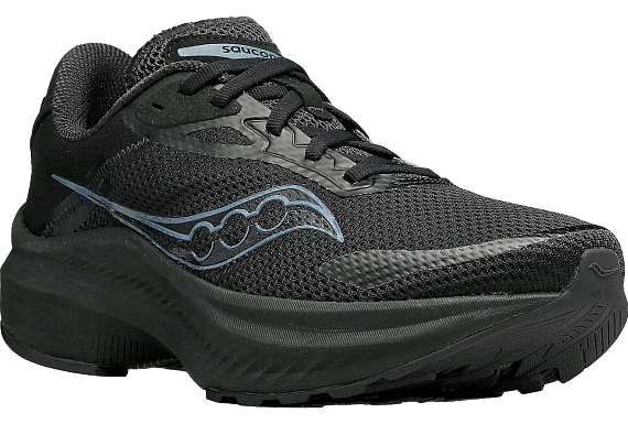 Кроссовки женские Saucony Axon 3 Triple Black - Фото 5 большая