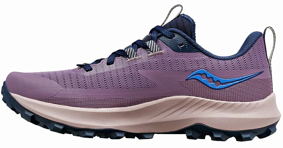 Кроссовки женские Saucony Peregrine 13 Haze/Night - Фото 2 большая