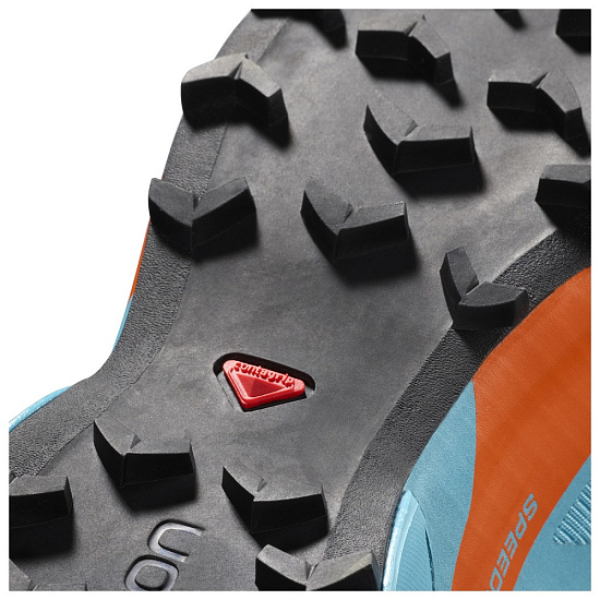 Кроссовки женские Salomon Speedcross Pro 2 Blue Bird/Scarlet Ibis/Black - Фото 2 большая
