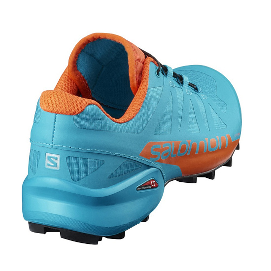 Кроссовки женские Salomon Speedcross Pro 2 Blue Bird/Scarlet Ibis/Black - Фото 4 большая