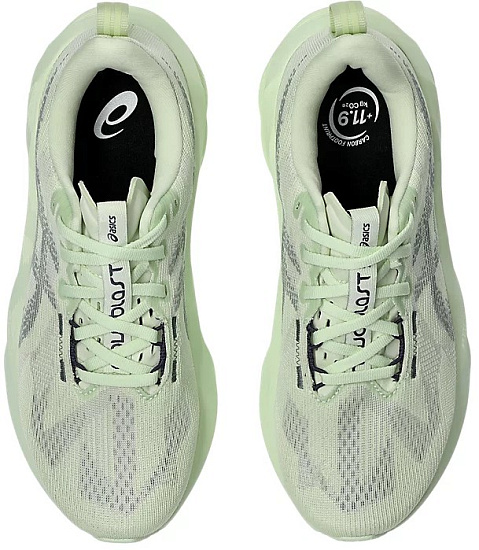 Кроссовки женские ASICS Novablast 5 Whisper Green/Monument Blue - Фото 6 большая