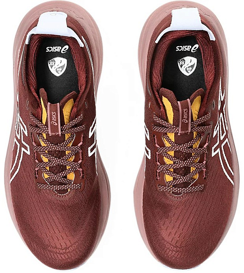 Кроссовки женские ASICS Gel-Nimbus 27 Tr Nature Bathing/Dark Red Planet - Фото 4 большая