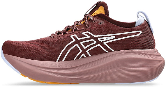 Кроссовки женские ASICS Gel-Nimbus 27 Tr Nature Bathing/Dark Red Planet - Фото 6 большая