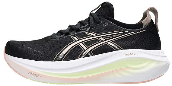 Кроссовки женские ASICS Gel-Nimbus 27 Black/Breeze - Фото 2 большая
