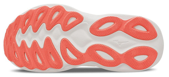 Кроссовки женские Mizuno Wave Sky 9 Striking Coral/BaseballWhite/C - Фото 2 большая