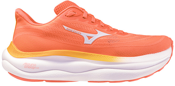 Кроссовки женские Mizuno Wave Sky 9 Striking Coral/BaseballWhite/C - Фото 1 большая