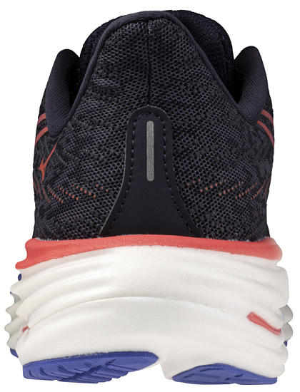 Кроссовки женские Mizuno Wave Rider 29 Odyssey Gray/Iris Bloom/Calyps - Фото 6 большая