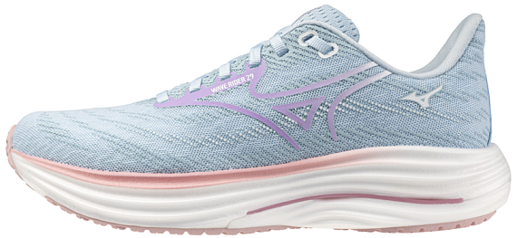 Кроссовки женские Mizuno Wave Rider 29 Nantucket Breeze/OrchidPetal/B - Фото 2 большая