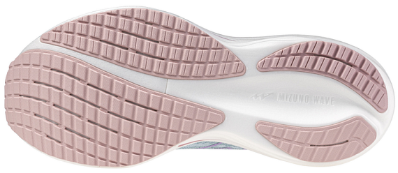 Кроссовки женские Mizuno Wave Rider 29 Nantucket Breeze/OrchidPetal/B - Фото 3 большая