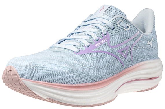Кроссовки женские Mizuno Wave Rider 29 Nantucket Breeze/OrchidPetal/B - Фото 7 большая