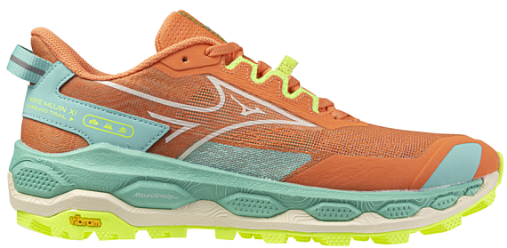 Кроссовки женские Mizuno Wave Mujin 11 Fresh Salmon/Pristine/Sharp Gr - Фото 1 большая