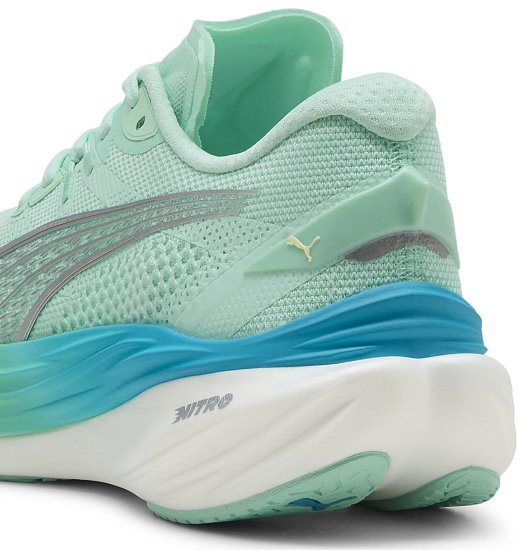 Кроссовки женские Puma Deviate Nitro 3 Mint Melt/Speed Blue - Фото 6 большая
