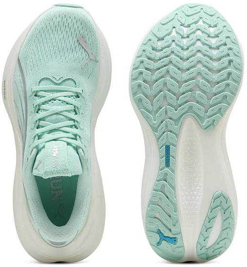 Кроссовки женские Puma MagMax Nitro Mint Melt/Speed Blue - Фото 4 большая