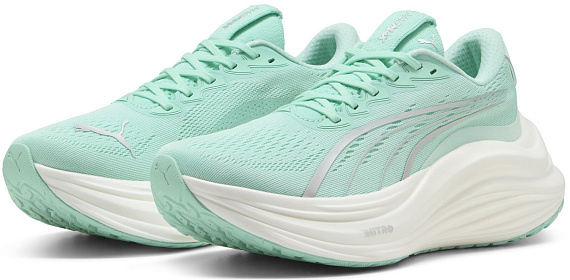 Кроссовки женские Puma MagMax Nitro Mint Melt/Speed Blue - Фото 7 большая