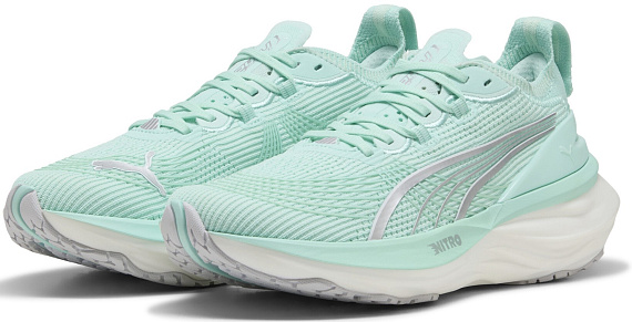 Кроссовки женские Puma ForeverRun Nitro 2 Mint Melt/Puma Silver - Фото 7 большая