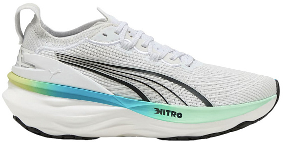 Кроссовки женские Puma ForeverRun Nitro 2 Puma White/Mint Melt - Фото 1 большая