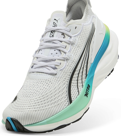 Кроссовки женские Puma ForeverRun Nitro 2 Puma White/Mint Melt - Фото 3 большая