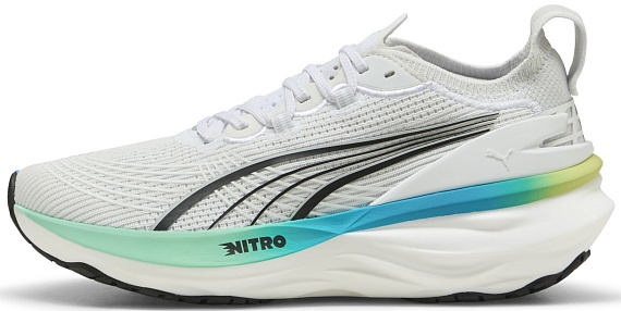 Кроссовки женские Puma ForeverRun Nitro 2 Puma White/Mint Melt - Фото 5 большая