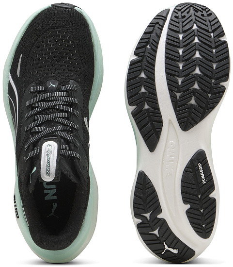 Кроссовки женские Puma Magnify Nitro 3 Puma Black/Mint Melt - Фото 2 большая