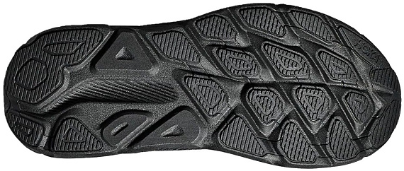 Кроссовки женские Hoka Clifton 9 Gtx Black/Black - Фото 2 большая