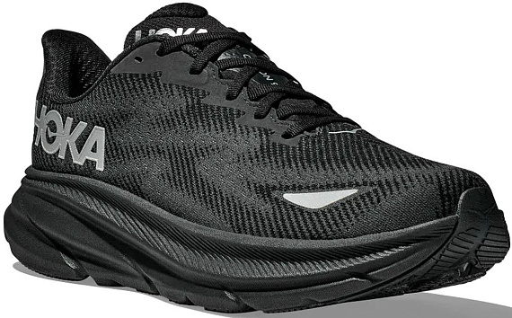 Кроссовки женские Hoka Clifton 9 Gtx Black/Black - Фото 4 большая