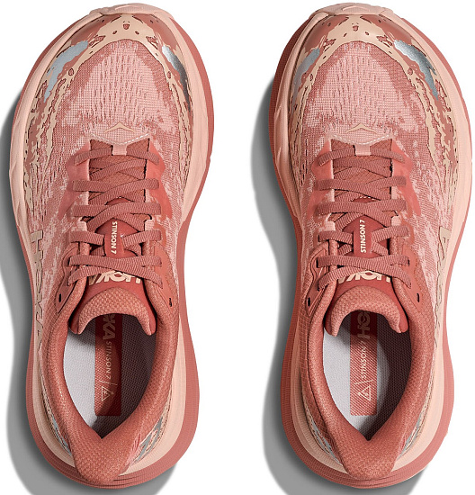 Кроссовки женские Hoka Stinson 7 Blush/Rose Latte - Фото 5 большая