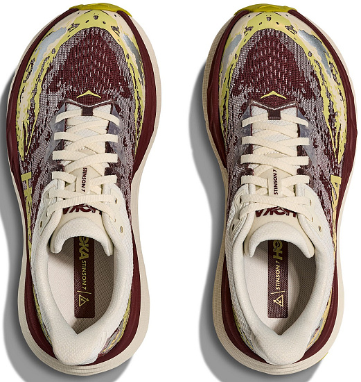Кроссовки женские Hoka Stinson 7 Truffle Salt/Dark Cedar - Фото 5 большая