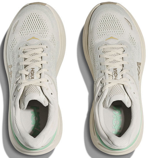 Кроссовки женские Hoka Bondi 9 Truffle Salt/Sea Glass - Фото 4 большая