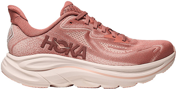 Кроссовки женские Hoka Clifton 10 Blush/Rose Latte - Фото 1 большая