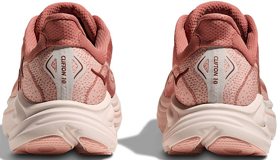 Кроссовки женские Hoka Clifton 10 Blush/Rose Latte - Фото 3 большая