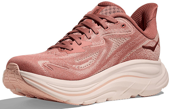 Кроссовки женские Hoka Clifton 10 Blush/Rose Latte - Фото 4 большая