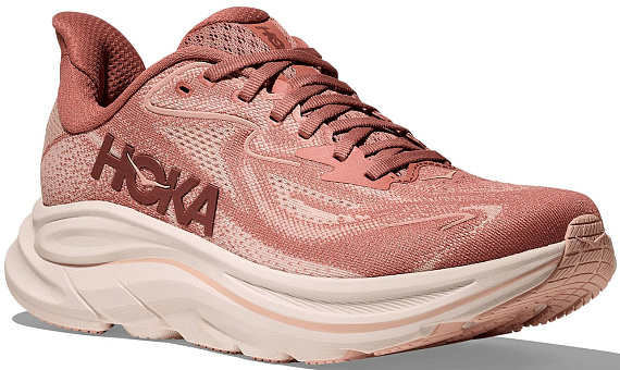 Кроссовки женские Hoka Clifton 10 Blush/Rose Latte - Фото 6 большая